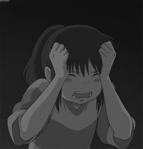 寂しい　さびしい　ジブリ　千と千尋神隠し GIF - Sad Ghibli Spirited GIFs