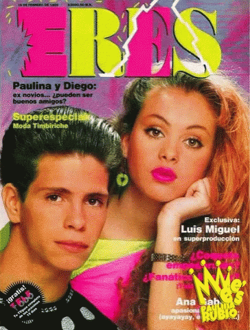Paulina Rubio Magazine Cover GIF - Paulina Rubio Magazine Cover Eres GIFs