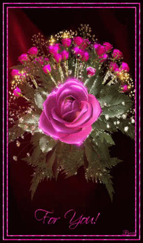 Rose Pink Roses GIF - Rose Pink Roses For You GIFs