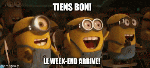 Tiens Bon ! Le Week-end Arrive GIF - Tiens Bon GIFs