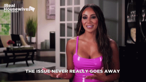 Melissa Rhonj Issue Issue GIF - Melissa Rhonj Issue Issue Real Housewives GIFs