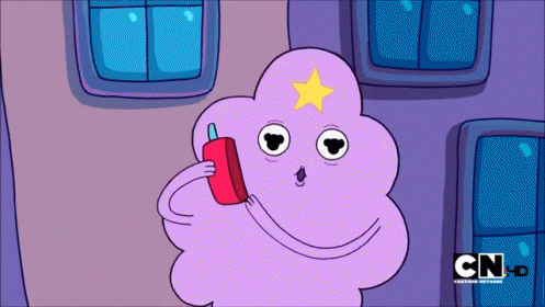 Omg It'S The Weekly Prom Coming Dance GIF - Adventuretime Lumpyspaceprincess Cellphone GIFs