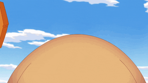 a close up of a cartoon character 's face with her eyes closed