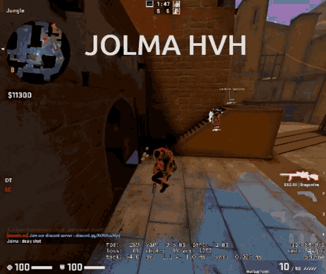 a screenshot of a video game called jolma hvh