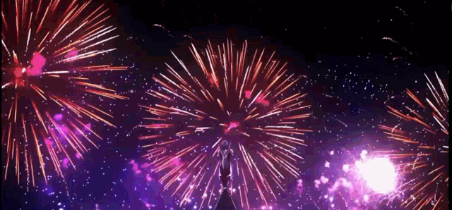 Fireworks Anime Hanabi GIF - Fireworks Anime Hanabi Fireworks GIFs