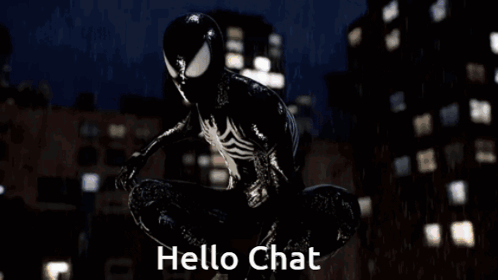 Spiderman Hello Chat GIF - Spiderman Hello Chat Chat GIFs