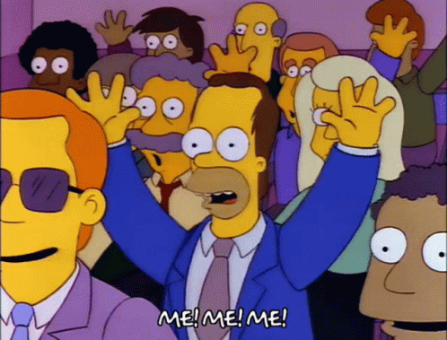The Simpsons Me GIF - The Simpsons Me Hands Up GIFs