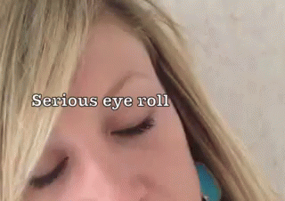 Eye Roll GIF - Eye Roll Annoyed Serious Eye Roll GIFs
