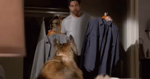 When All You Have Is Your Dog To Help You Before Your Date GIF - Same Single Forever Alone GIFs