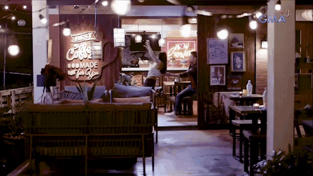 a sign that says " best coffee handmade for you "
