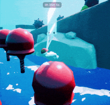 a screenshot of a video game shows a time of oh 35m 5s