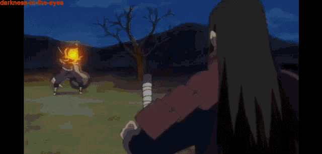 a screenshot of a video game with the words darkness-in-the-eye