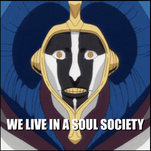 We Live In A Soul Society We Live In A Society GIF - We Live In A Soul Society We Live In A Society Bleach GIFs