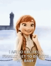Anna So Excited GIF - Anna So Excited Finally GIFs