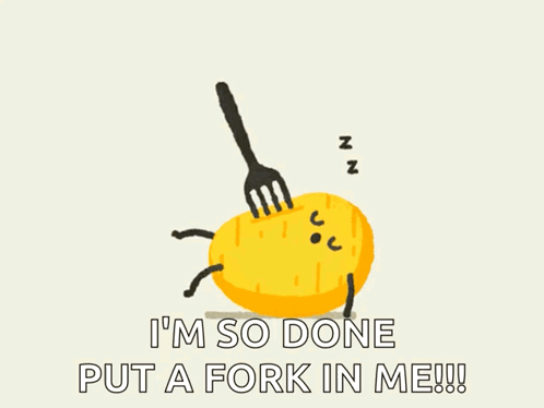 Potato Fork GIF - Potato Fork Sleeping GIFs