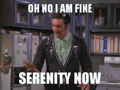 Oh No Im Fine Seinfeld GIF - Oh No Im Fine Im Fine Seinfeld GIFs