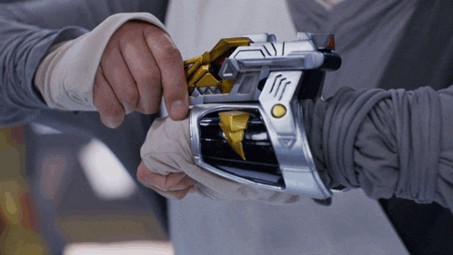 a person is holding a toy that says ss on it