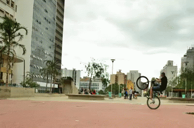 São Paulo De Bicicleta GIF - Bicycle Tricks GIFs
