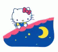 Goodnight Hello Kitty GIF - Goodnight Night Hello Kitty GIFs