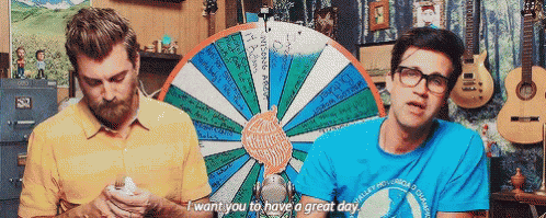 Good Mythical Morning Rhett And Link GIF - Good Mythical Morning Rhett And Link I Want You To Have A Great Day GIFs