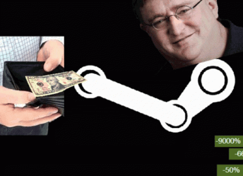 G胖 Gabe Newell GIF - G胖 Gabe Newell Money GIFs