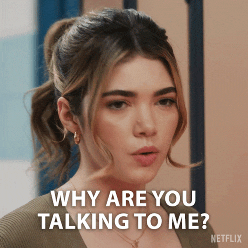Why Are You Talking To Me Erin GIF - Why Are You Talking To Me Erin My Life With The Walter Boys GIFs