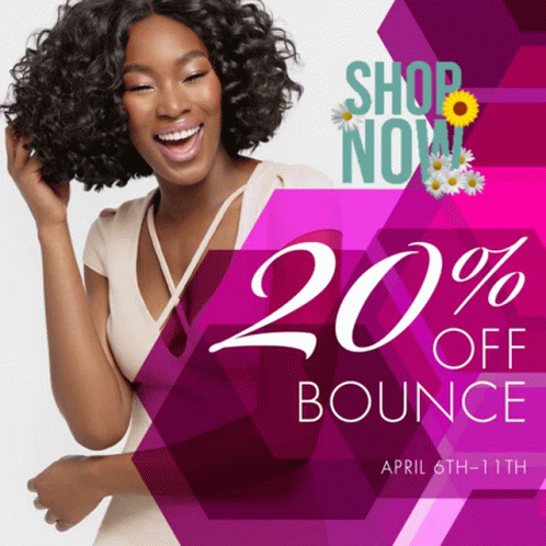 Bounce Collection Hair Extensions GIF - Bounce Collection Hair Extensions Bounce Collection Sales2021 GIFs