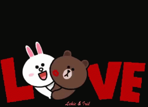 Cony And Brown Love GIF - Cony And Brown Love Lignon GIFs