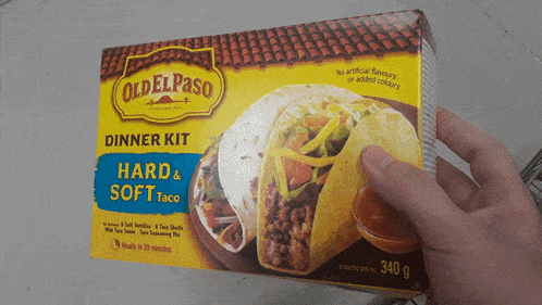Old El Paso Hard And Soft Taco Kit GIF - Old El Paso Hard And Soft Taco Kit Taco Kit GIFs