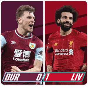 Burnley F.C. (0) Vs. Liverpool F.C. (1) Half-time Break GIF - Soccer Epl English Premier League GIFs