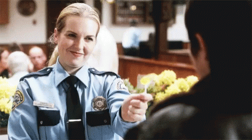 Sheriff Donna Supernatural GIF - Sheriff Donna Supernatural Lollipop GIFs