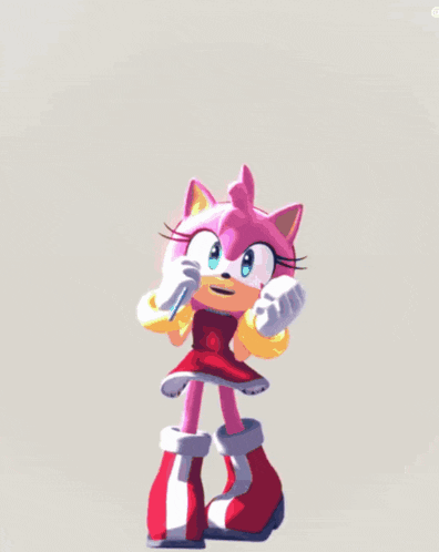 shadow the hedgehog and amy rose are dancing together in a video game