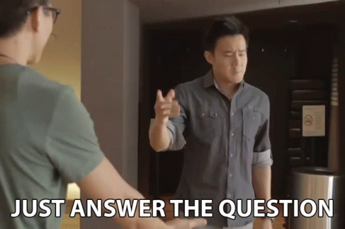 Just Answer The Question Philip Wang GIF - Just Answer The Question Philip Wang Wongfuproductions GIFs