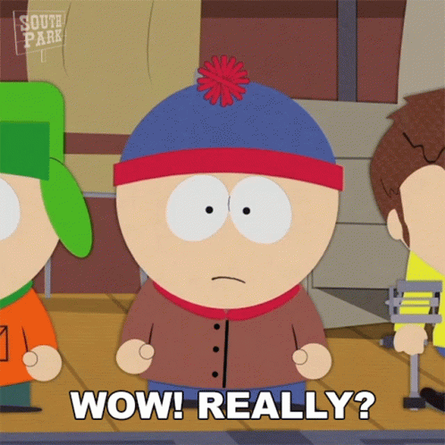Wow Really Stan Marsh GIF - Wow Really Stan Marsh South Park GIFs