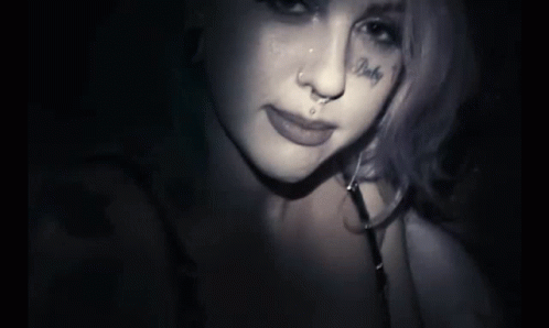 Staring Baby Goth GIF - Staring Baby Goth Afterparty GIFs
