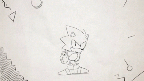 Sonic The Hedgehog Concept Art GIF - Sonic The Hedgehog Concept Art Key Frames GIFs