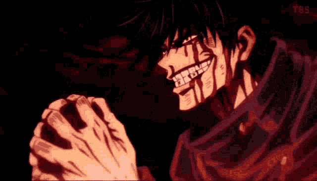 a close up of a person with blood on their face .