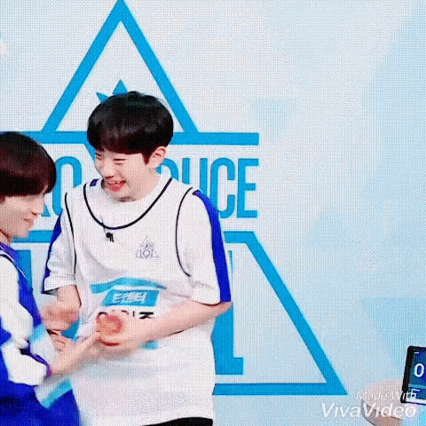 Produce X101 Excited GIF - Produce X101 Excited Lee Wonjun GIFs
