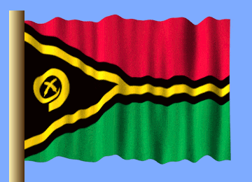 a red green and yellow flag with a yellow cross in the center