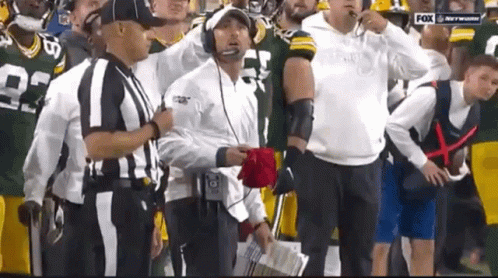 Green Bay Packers Challenge GIF - Green Bay Packers Challenge Flag GIFs