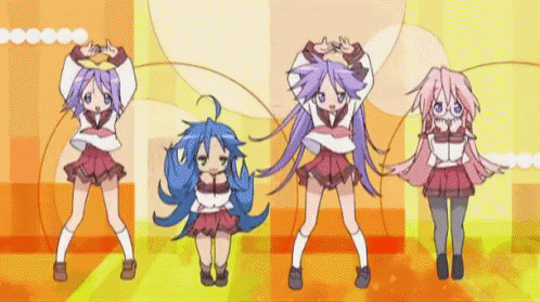 Anime Dance GIF - Anime Dance Lucky Star GIFs