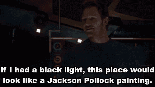 Jackson Pollock Painting - Guardians Of The Galaxy GIF - Guardians Of The Galaxy GIFs