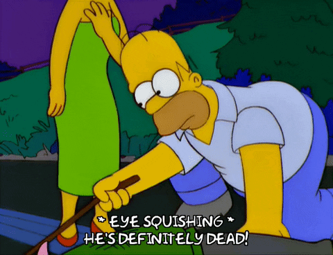 Homer Poke GIF - Homer Poke GIFs