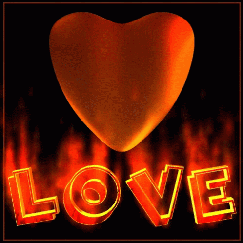 Love Heart GIF - Love Heart Fire GIFs
