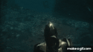 lightning strikes in the dark with a make a gif.com link