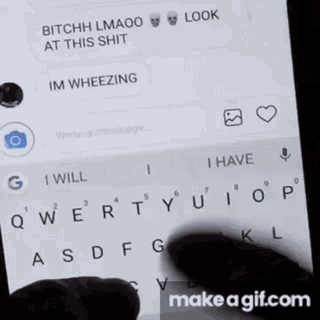 Bitch Im Screaming Text GIF - Bitch Im Screaming Text Straight Face GIFs