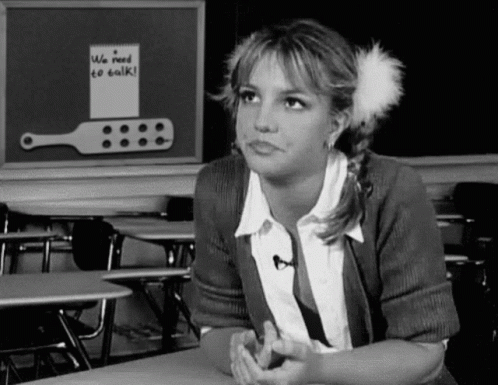 Britney Spears School Girl GIF - Britney Spears School Girl Baby One More Time GIFs