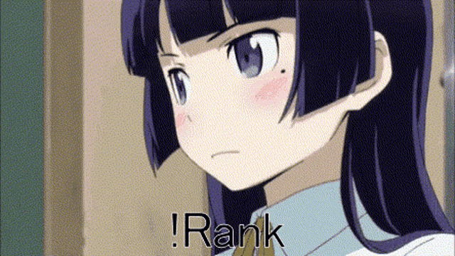 Flustered Anime GIF - Flustered Anime Rank GIFs