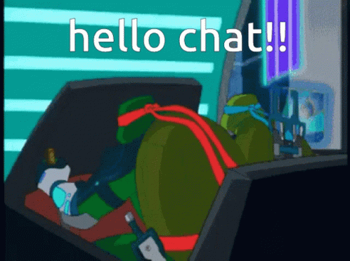 Tmnt Hello Chat GIF - Tmnt Hello Chat Wave GIFs