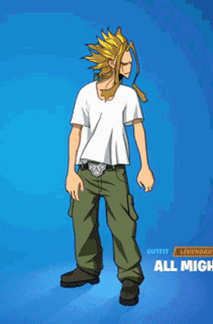 All Might Dougie GIF - All Might Dougie Fortnite GIFs